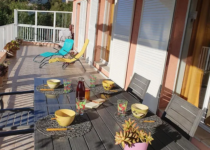 Cap Corse Vue Et Montagne Villa Pietracorbara